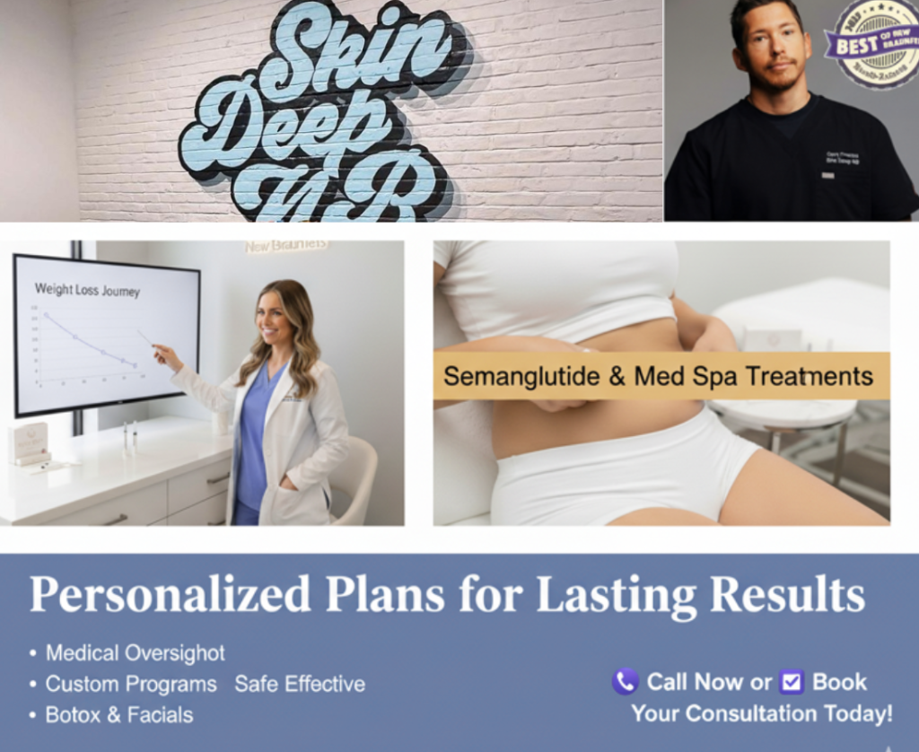 Transform Your Health and Wellness at Skin Deep NB – Med Spa & Semaglutide Treatments in New Braunfels and Canyon Lake